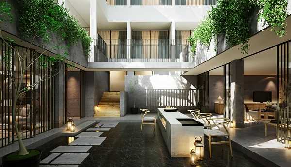 达州民宿酒店灯光设计，自然和现代科技的碰撞设计