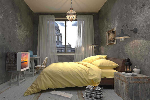 如何打造工业风酒店设计3
