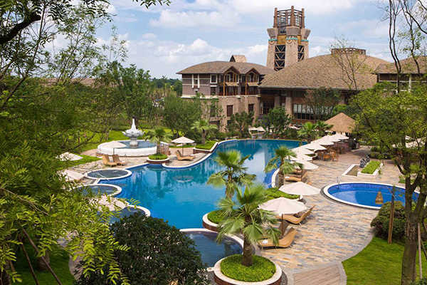 度假酒店中的建筑景观设计2