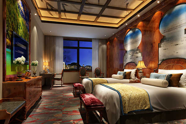 酒店装修中的色彩运用法则2