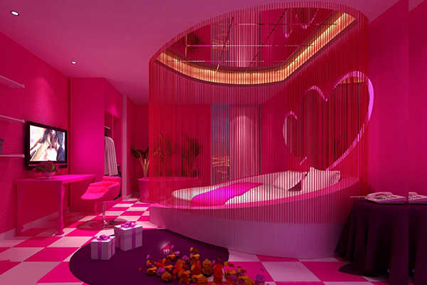 成都有经验的情侣酒店设计公司1