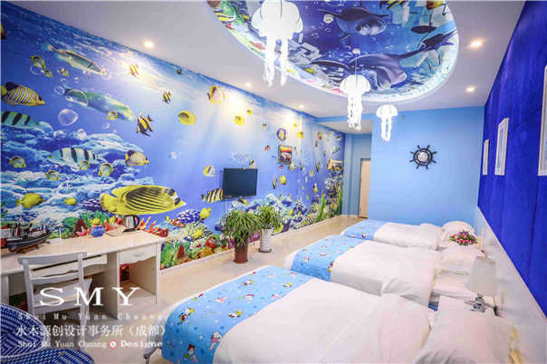 海洋生态客房设计图片