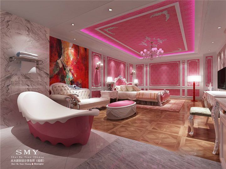 绵阳情侣酒店主题设计方案-水木源创设计（SMY）