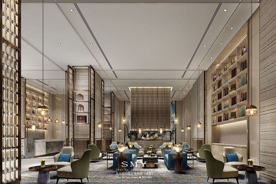 南充精品酒店大堂设计