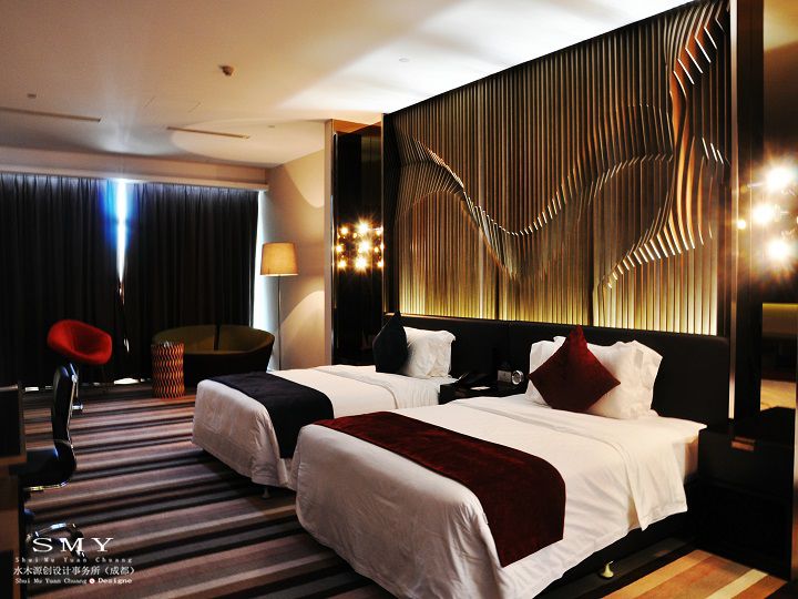 乐山情侣主题酒店外观设计和室内设计