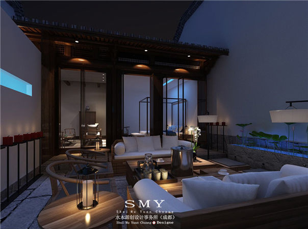 成都酒店民宿装修效果图