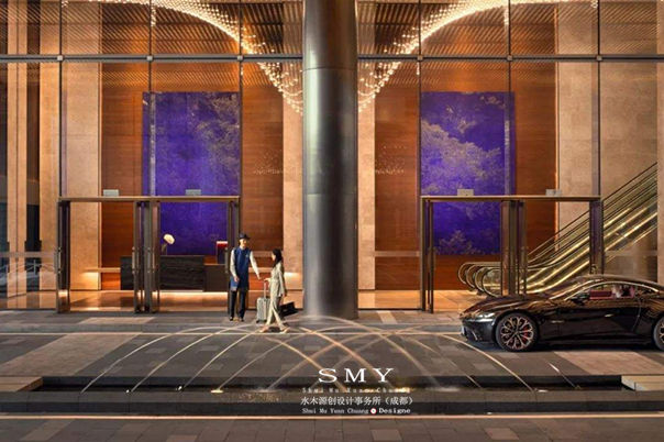 酒店门厅装修效果图片