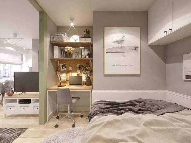 40平酒店式单身公寓装修效果图