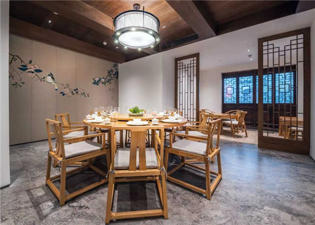 颐和芥子园 万国春中菜馆 包间