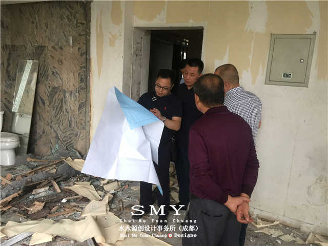 壹品壹号酒店装修现场