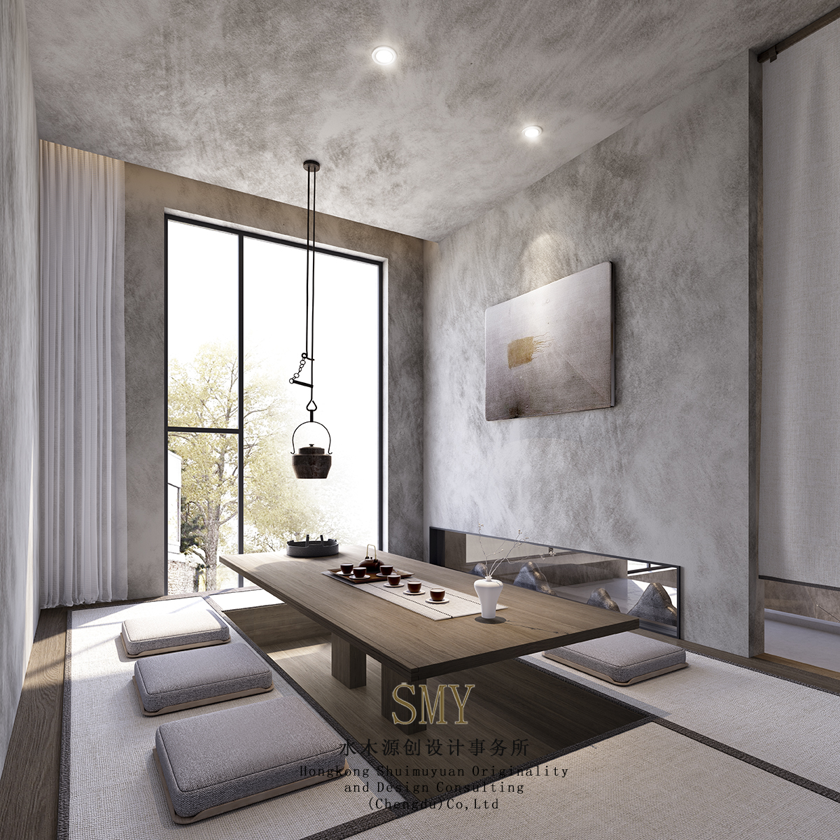 民宿茶室设计装修设计效果图