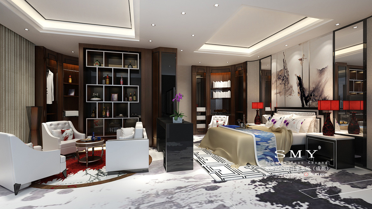 酒店豪华套房设计