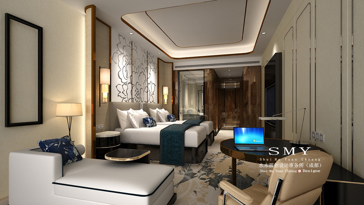 酒店客房双人间