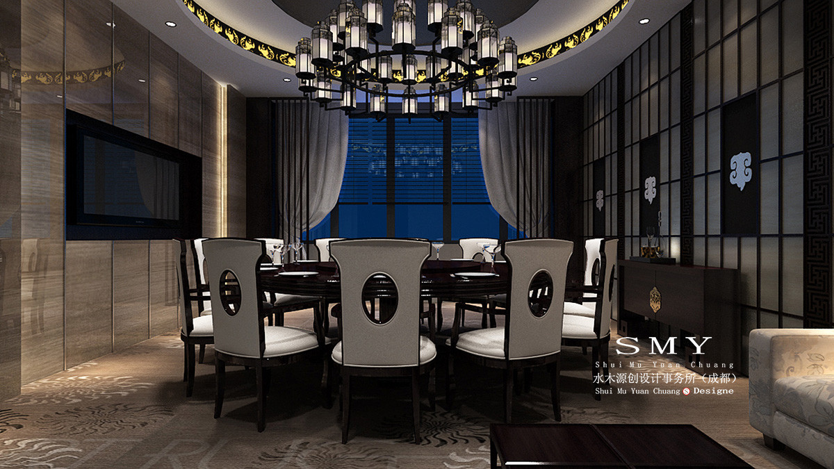 酒店包间设计效果