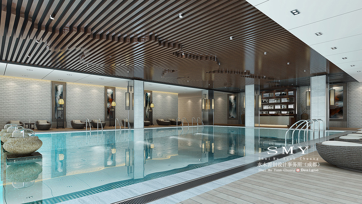 酒店室内游泳池设计图