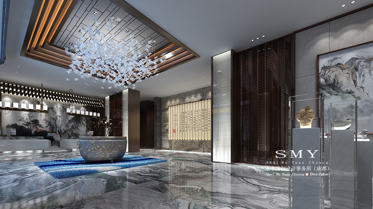 酒店大堂设计效果