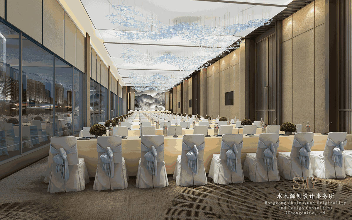 商务性会议厅设计，壹品壹号会议厅