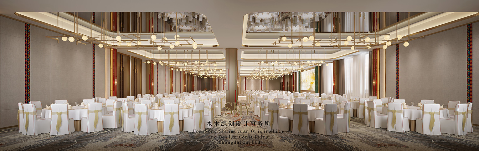 酒店宴会厅装饰，设计元素