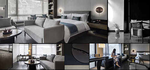 适合睡眠的客房空间