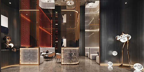 精品酒店设计入口、酒店设计