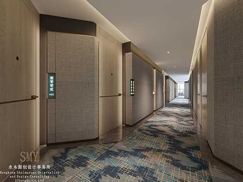 酒店客房走廊设计